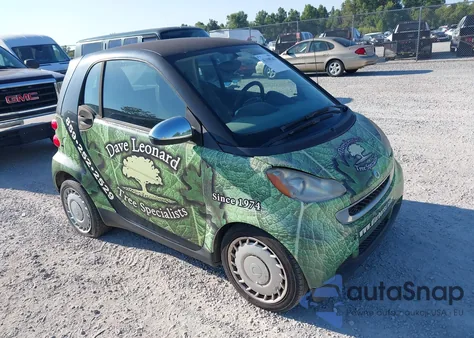 2010 Smart Fortwo Passion/Pure из США, поврежденный, VIN WMEEJ3BA4AK370966